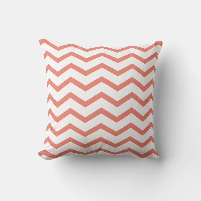 Decorativo cojín vigas coral (Anverso)