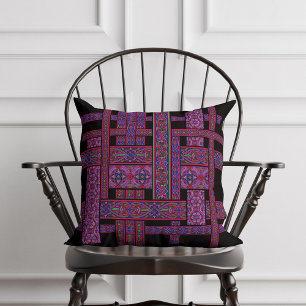 Decorativo Cojín Violet Aurora Vidrio Emplomado