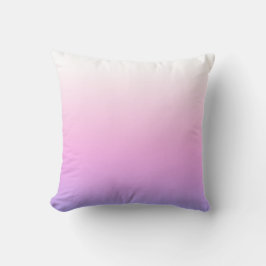Decorativo Cojín Violet y diseño ombre rosa y violeta
