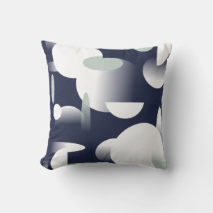 Decorativo Columna del cojín del patrón de formas de círculo 