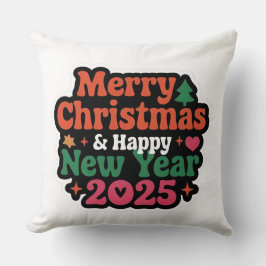 Decorativo Confort festivo en el año nuevo 2025 | Cojín