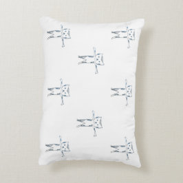 Decorativo Cubierta del cojín del gato suave