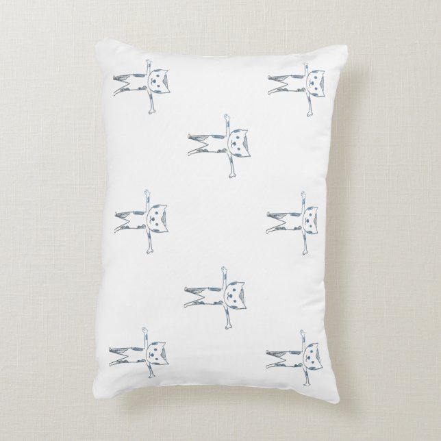 Decorativo Cubierta del cojín del gato suave (Atrás (Vertical))