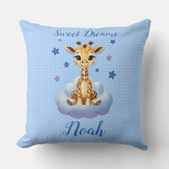 Decorativo Customizable Cojín baby giraffe (Anverso)