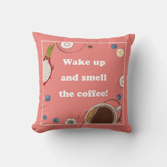 Decorativo DESPIERTA. Cojín (Anverso)