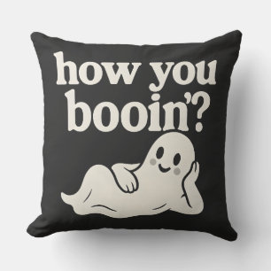 Decorativo Diseño de cojín de amigos fantasmas espeluznantes
