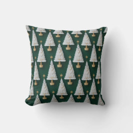 Decorativo diseño de cojín de árbol de Navidad