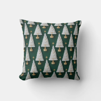 Decorativo diseño de cojín de árbol de Navidad