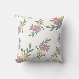 Decorativo diseño de cojín morado