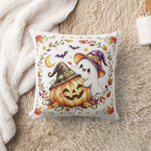 Decorativo Dulce fantasma de Halloween y cojín para lanzar