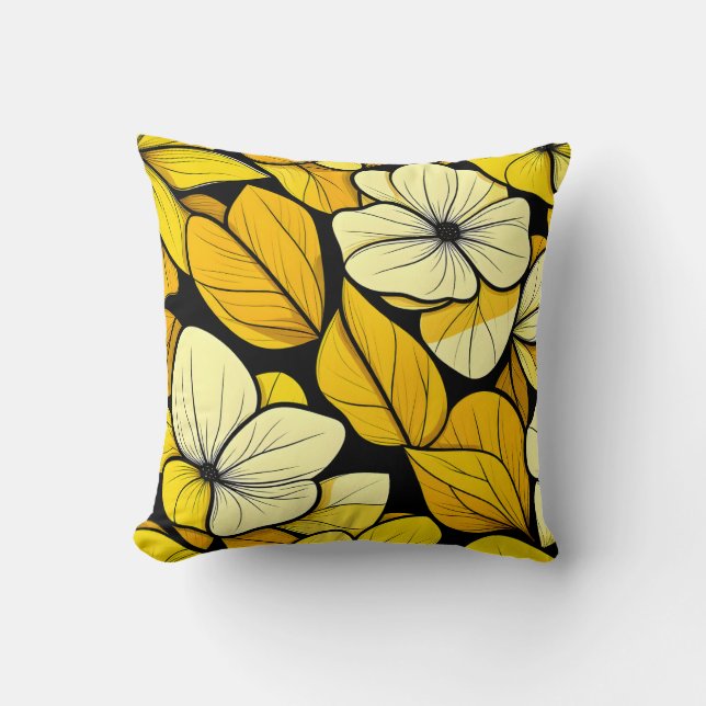 Decorativo El Cojín de la Armonía Floral (Anverso)