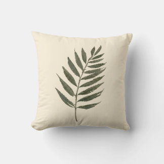 Decorativo Elegante cojín de agua con tallo de hojas botánica