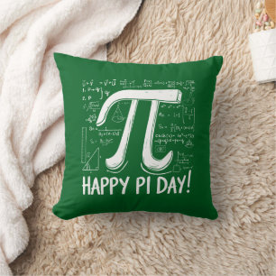 Decorativo Elegante cojín de Pi – Amante de las matemáticas a