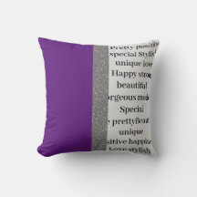 Elegante y moderno cojín único