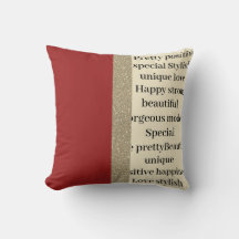 Elegante y moderno cojín único