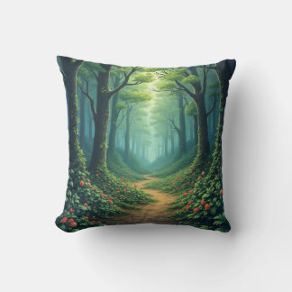 Decorativo Este es un cojín con la foto de un árbol en el