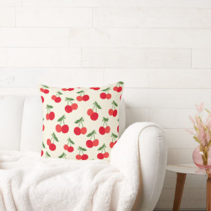 Decorativo “Estética de cojín de cereza linda 🍒✨ decoració