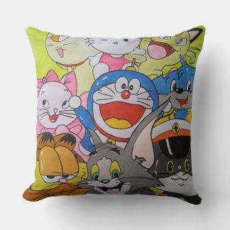Decorativo Funda de cojín con estampado de personajes de dibu