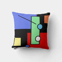 Decorativo Funda de cojín con forma de geometría de arte abst