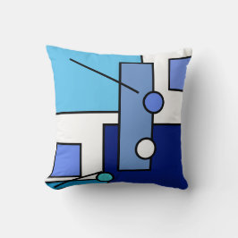 Decorativo Funda de cojín con forma de geometría de arte abst