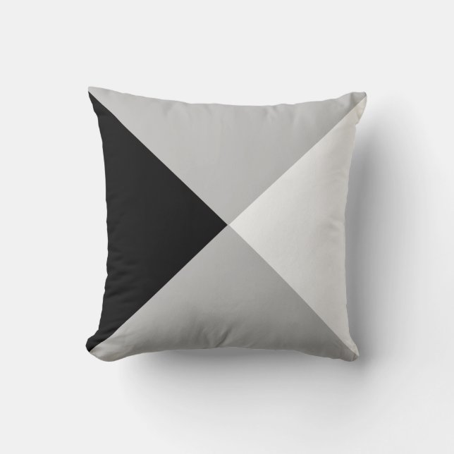 Decorativo Funda de cojín con forma geométrica abstracta en n (Anverso)