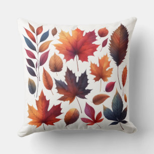 Decorativo Funda de cojín de estilo calabaza acuarela