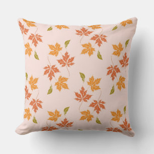 Decorativo Funda de cojín de estilo calabaza acuarela