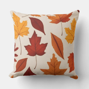 Decorativo Funda de cojín de estilo calabaza acuarela