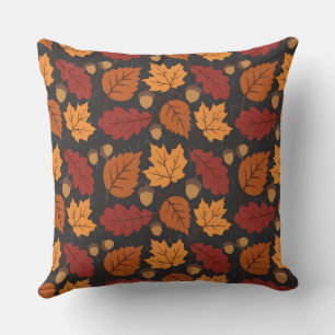 Decorativo Funda de cojín de estilo calabaza acuarela