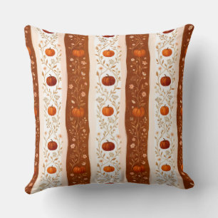 Decorativo Funda de cojín de estilo calabaza acuarela