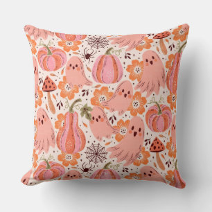 Decorativo Funda de cojín de estilo calabaza acuarela