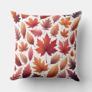 Decorativo Funda de cojín de estilo calabaza acuarela