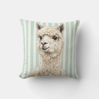Decorativo Funda de cojín de granja de alpacas