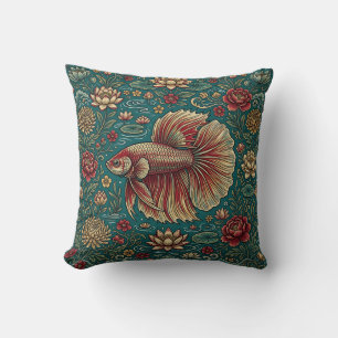 Decorativo Funda de cojín de jardín de peces Betta