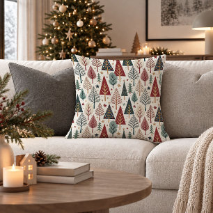 Decorativo Funda de cojín elegante de Navidad escandinavo
