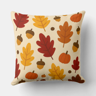 Decorativo Funda de cojín estilo acuarela de calabaza