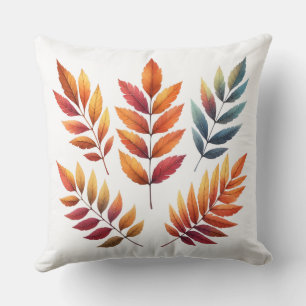 Decorativo Funda de cojín estilo calabaza acuarela