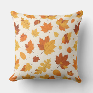 Decorativo Funda de cojín estilo calabaza acuarela