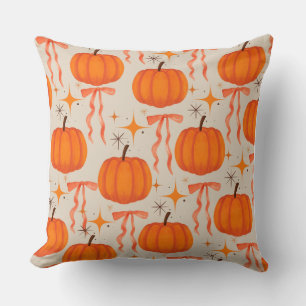 Decorativo Funda de cojín estilo calabaza acuarela