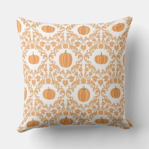 Decorativo Funda de cojín estilo calabaza acuarela