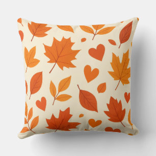 Decorativo Funda de cojín estilo calabaza acuarela