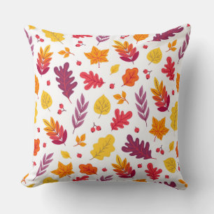 Decorativo Funda de cojín estilo calabaza acuarela