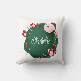 Decorativo Funda de cojín Feliz Navidad