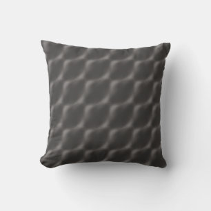 Decorativo Funda de cojín geométrico gris textura golf 