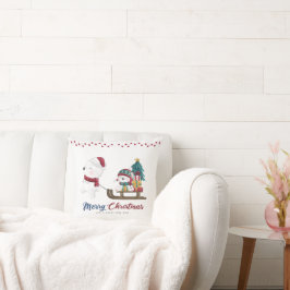 Decorativo Funda de cojín Winter Wonderland | Vibraciones nav