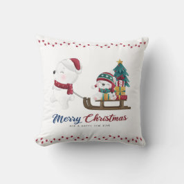 Decorativo Funda de cojín Winter Wonderland | Vibraciones nav