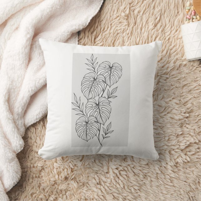 Decorativo Hermosa flor de cojín (Manta)