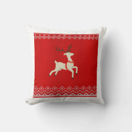 Decorativo Hermoso cojín cuadrado de Navidad | Festivo Holida