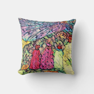 Decorativo Historia de la Natividad Manger 3 Wis Cojín decora