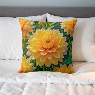 Decorativo Imagen de flor n.º 13, serie floral, cojín para la